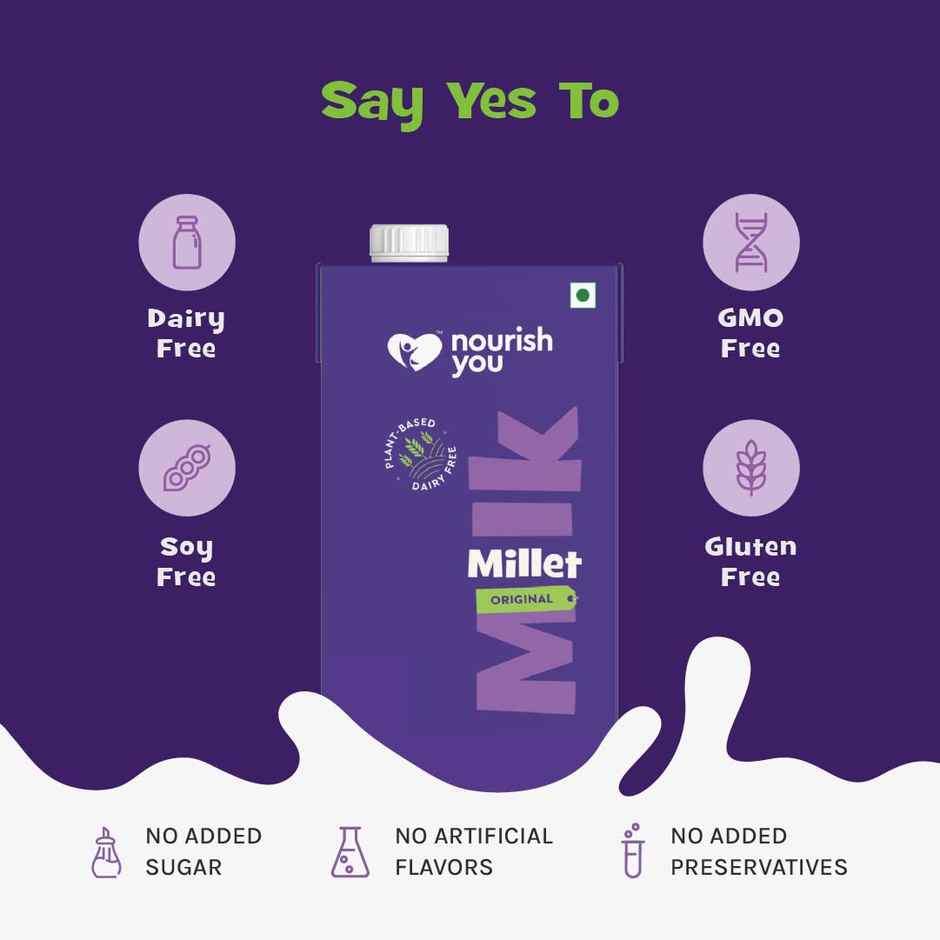 Nourish You Plant Based Milk - Millet