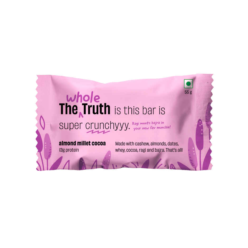 The Whole Truth Almond Cocoa Millet Bar