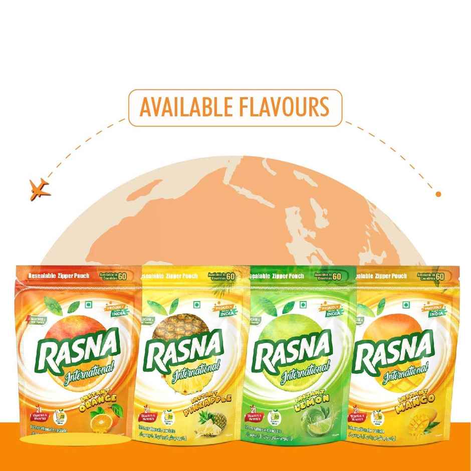 Rasna Fruit Plus Orange