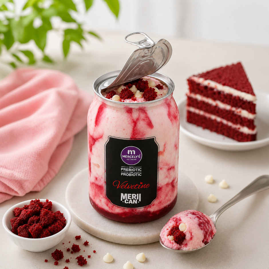 Mercely's Merii Can Red Velvetine Ice Cream Sundae