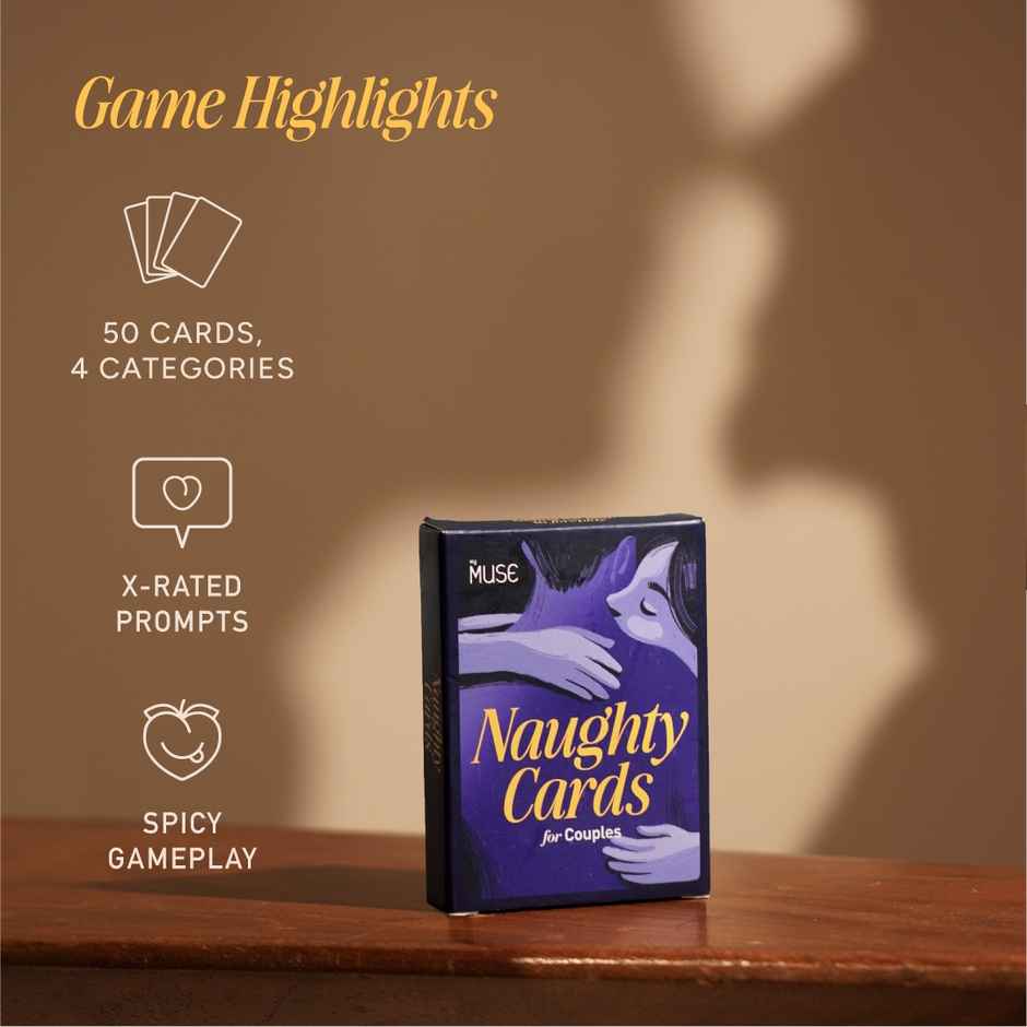 MyMuse Naughty Cards Adult Bedroom Game (Couples)