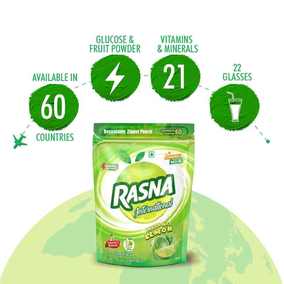 Rasna Fruit Plus Lemon