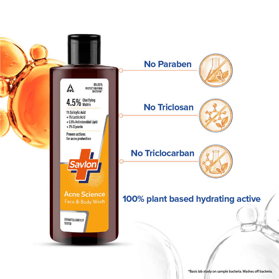 Savlon Acne Science Face & Body Wash