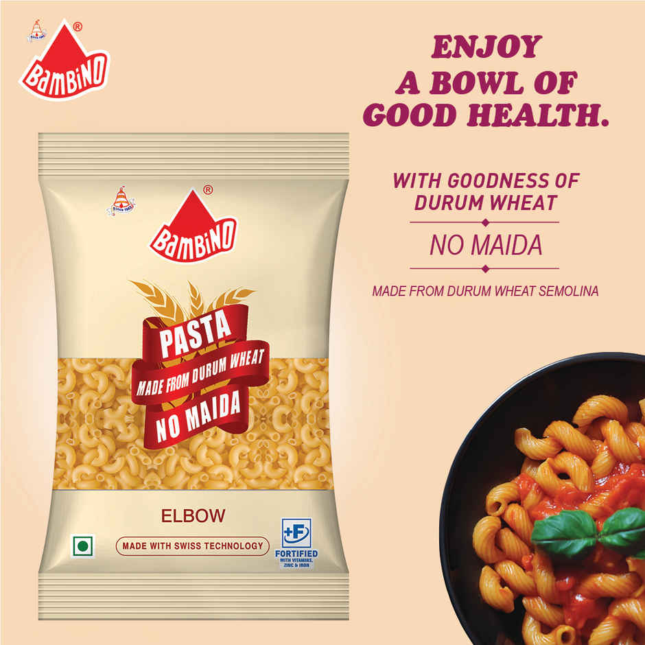 Bambino South Nutraawell Premium Pasta | Elbow