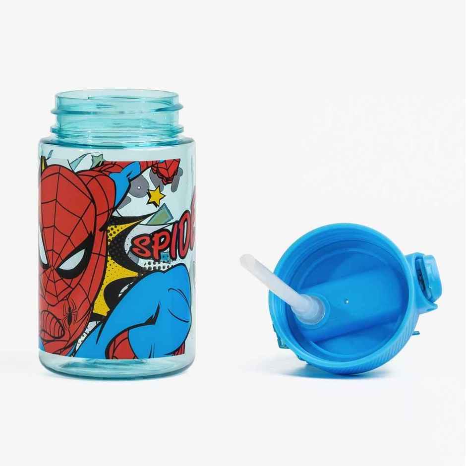 Marvel Spiderman Handy Transparent Sippy Cup Bottle. | Hmthsb 00866 | Spm | 400ml