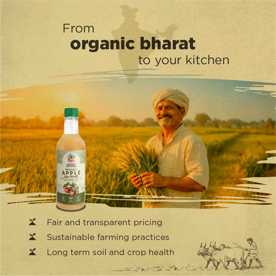Bharat Organics Apple Cider Vinegar