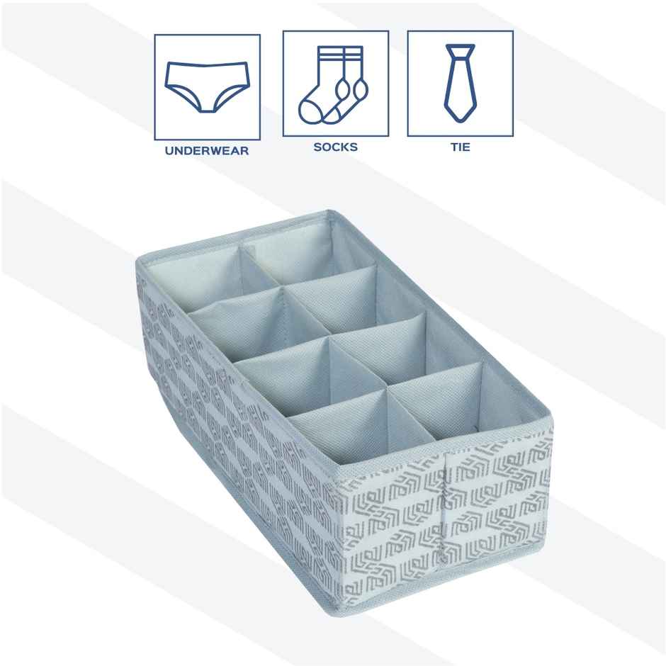 Homestrap 8 Compartment Wardrobe Undergarment Organizer