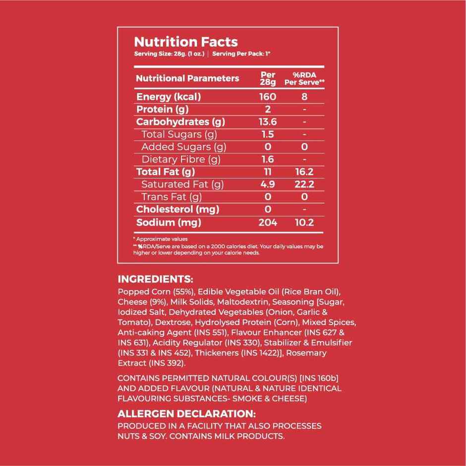 4700BC Hawaiian Bbq Cheese Popcorn