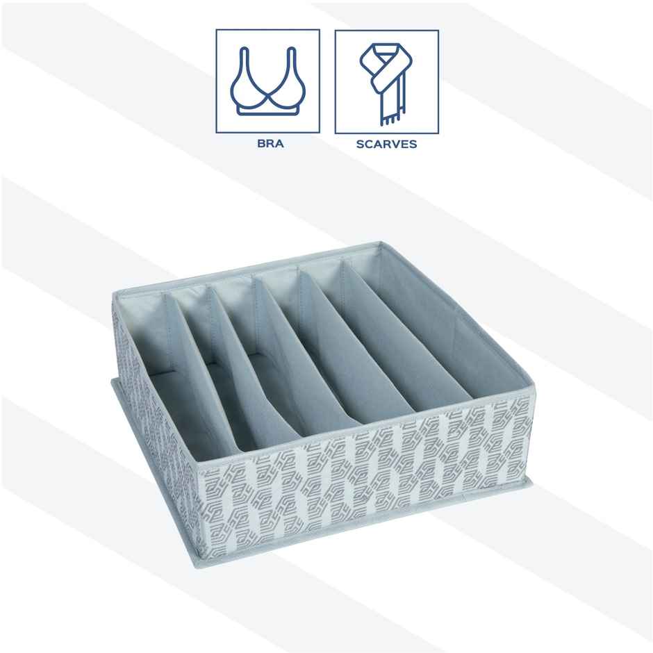 Homestrap 6 Compartment Wardrobe Bra Organizer