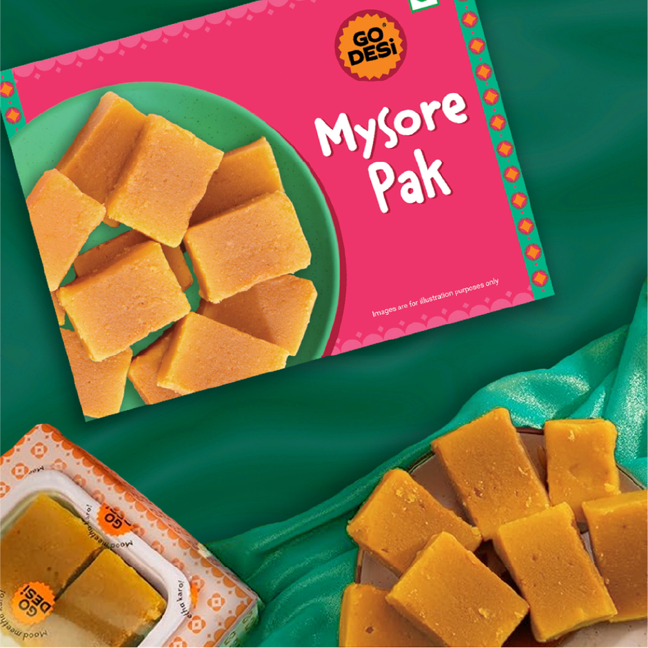 Mysore Pak | Sweets By GO DESi