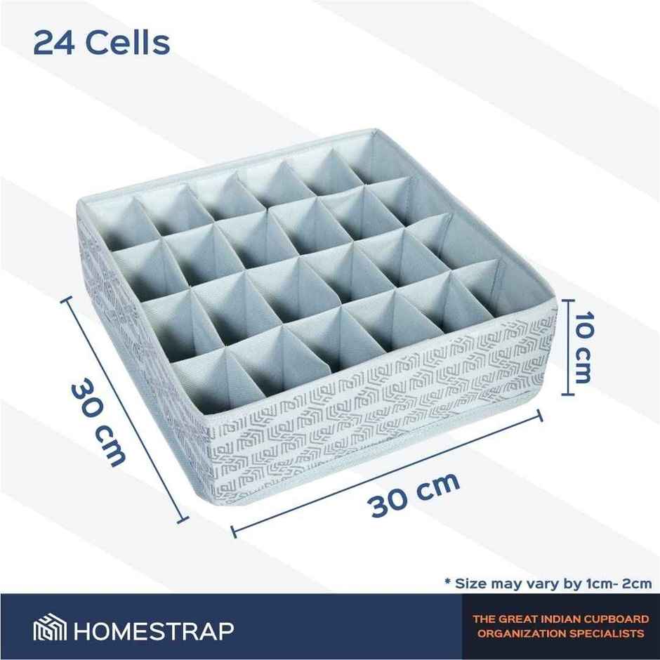 Homestrap 24 Compartment Wardrobe Socks Organizer