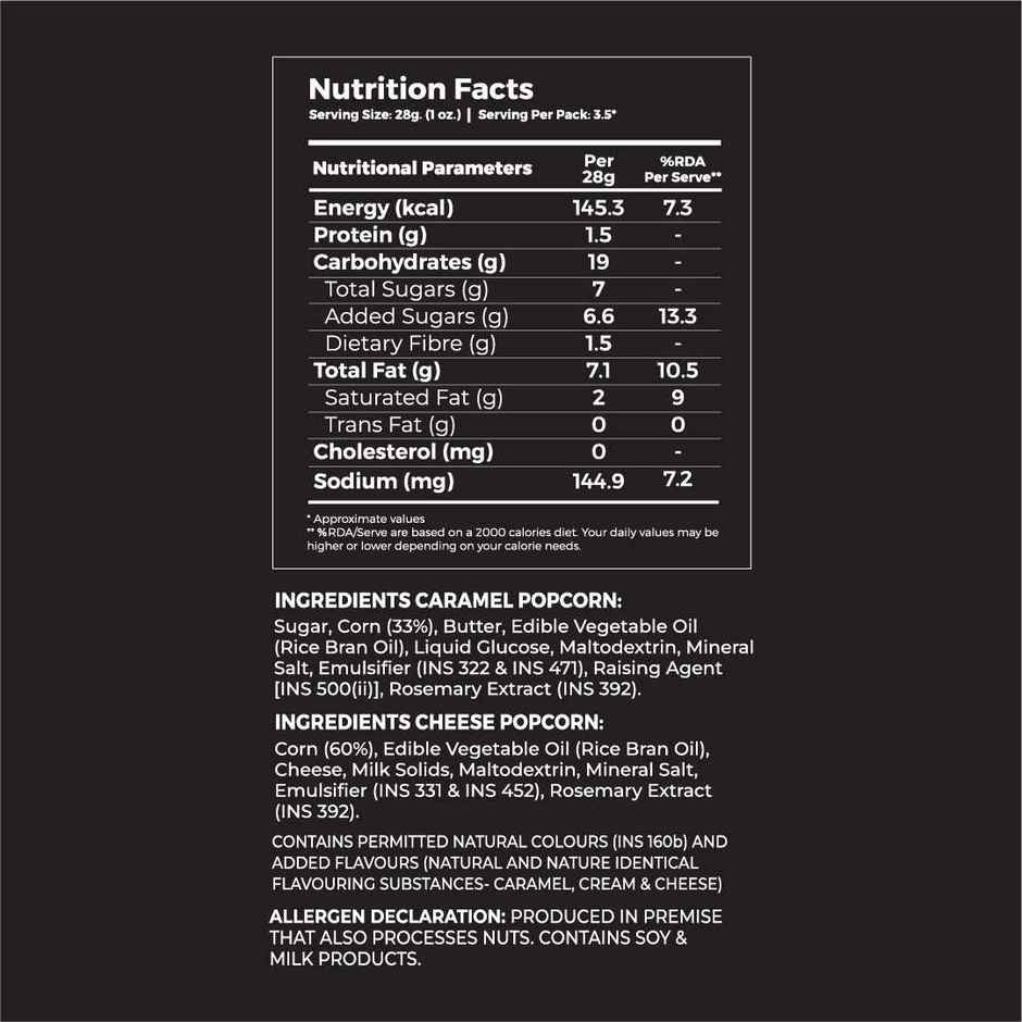 4700BC X Netflix Gourmet Cheese And Caramel Popcorn Small Tin
