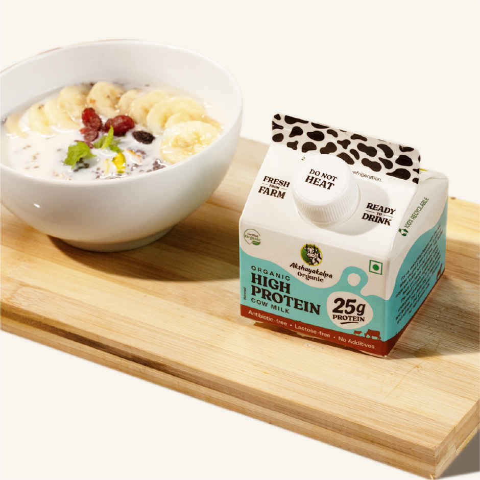 Akshayakalpa Organic High Protein Milk