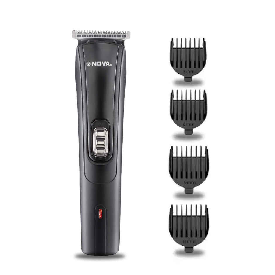 Nova Nht 1039 USB Trimmer 45 Min Runtime 4 Length Settings (Black)