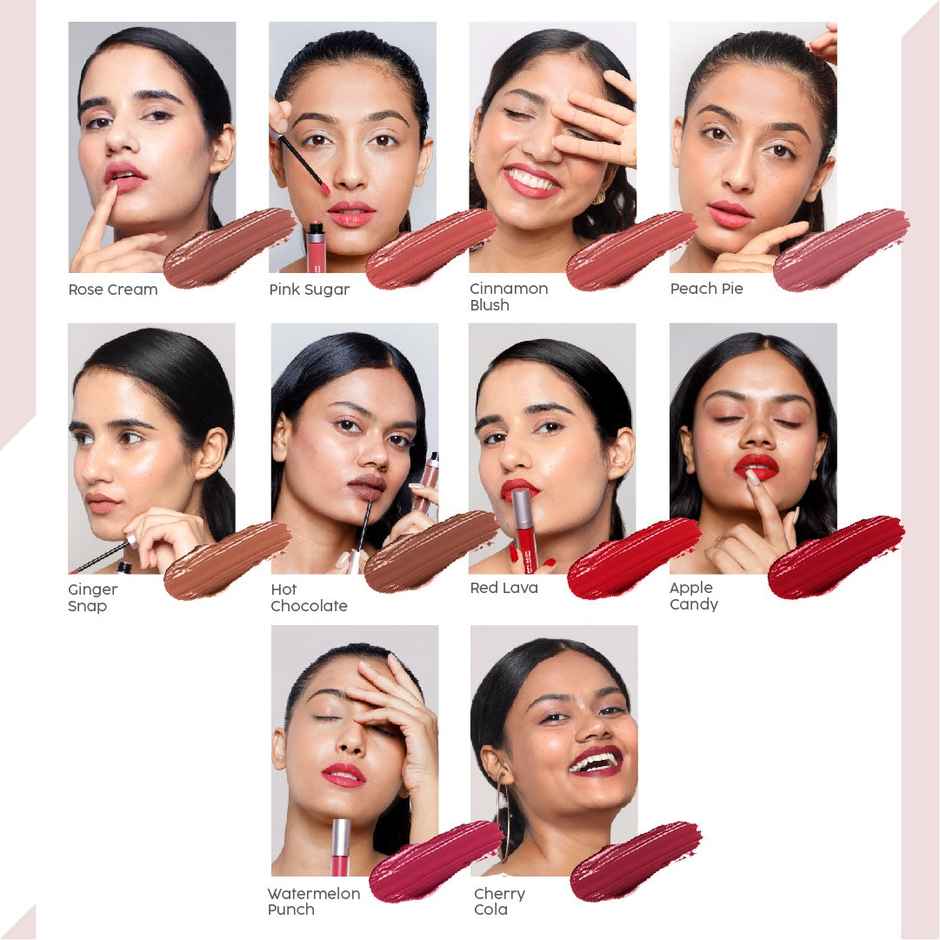 House Of Makeup Dawn To Dawn Super Stay Liquid Matte Lipstick - Cherry Cola