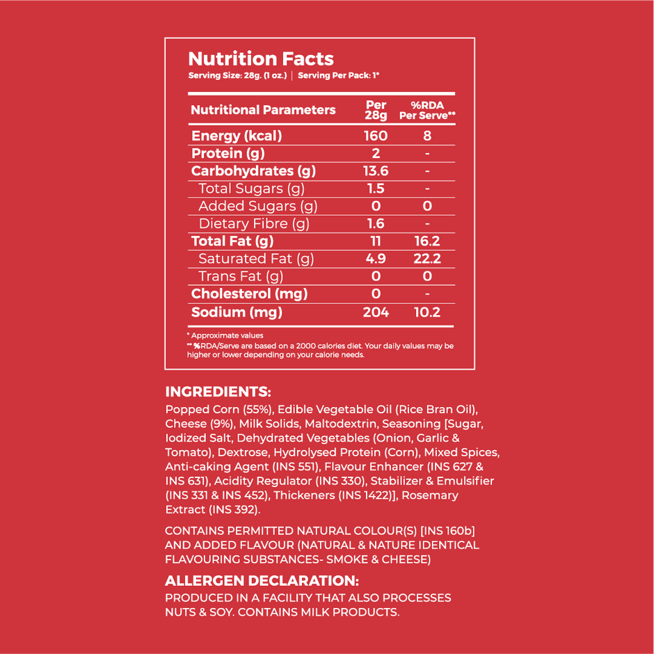 4700BC Hawaiian BBQ Cheese Popcorn