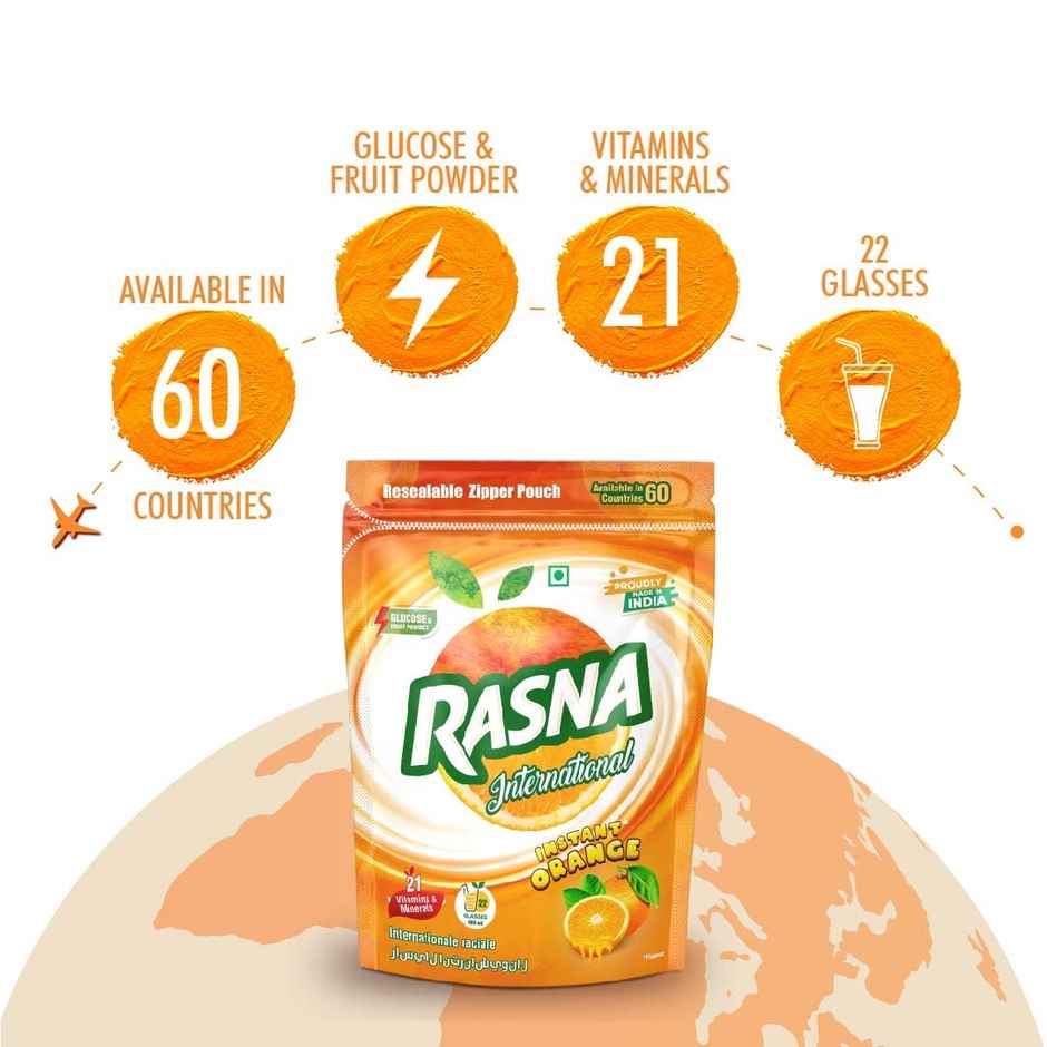 Rasna Fruit Plus Orange