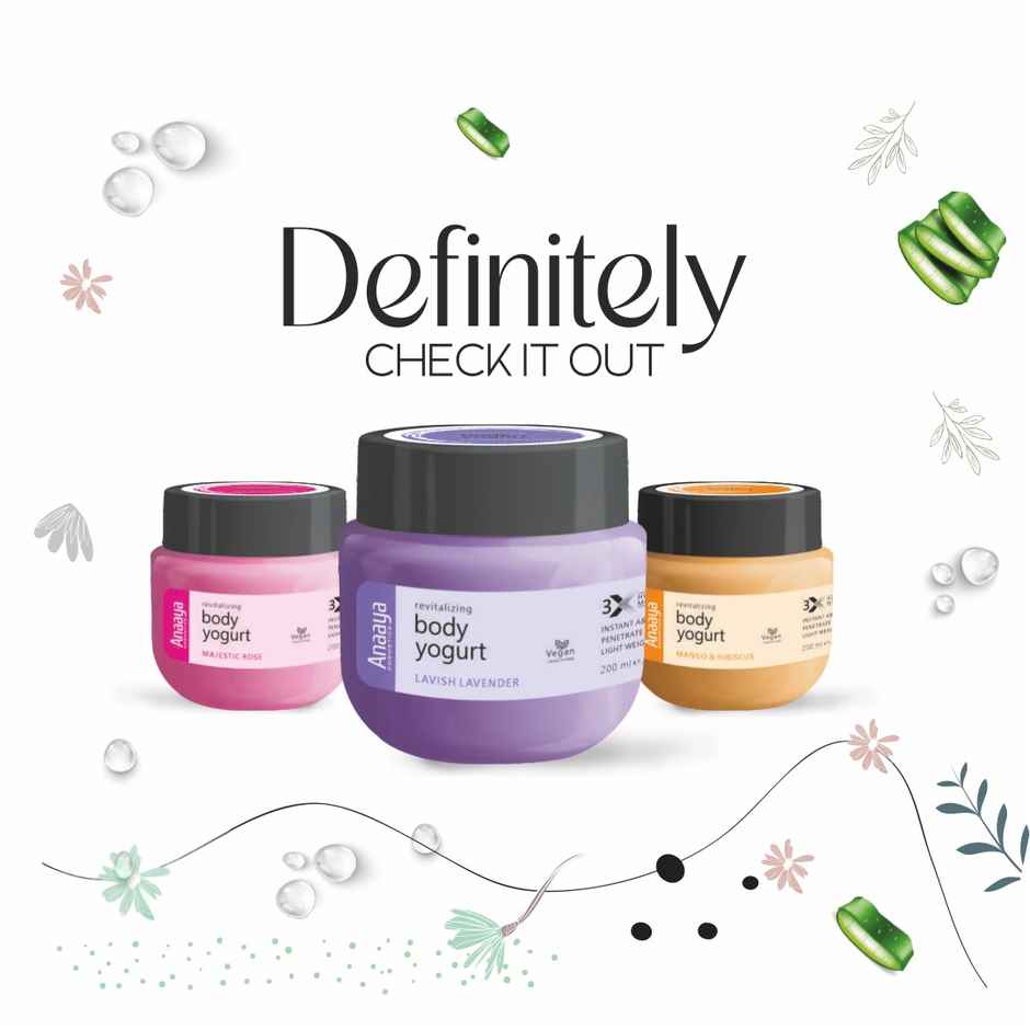Anaaya Revitalizing Body Yogurt - Green Tea & Alovera