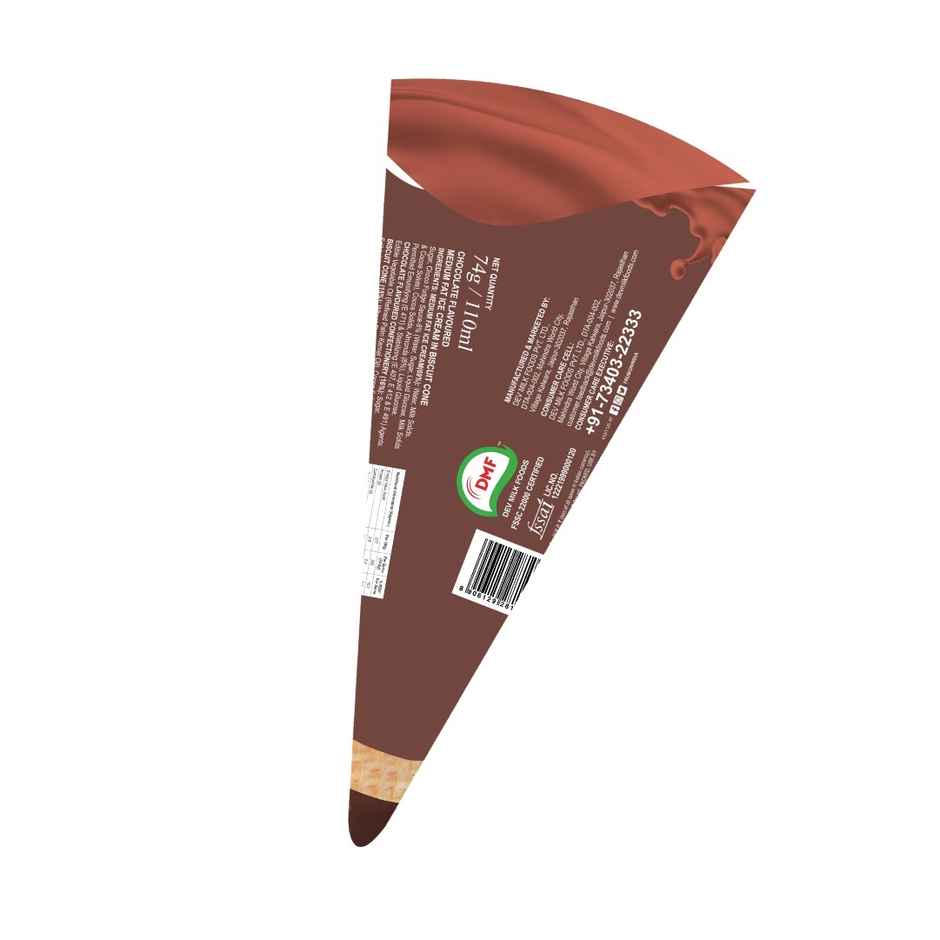 Frubon Choco Almond Fudge Ice Cream Cone