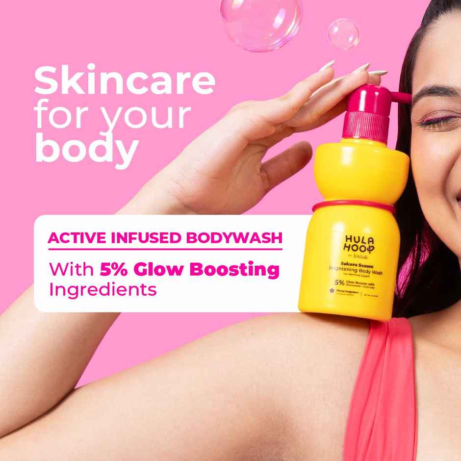 Hula Hoop Brightening Body Wash by Foxtale