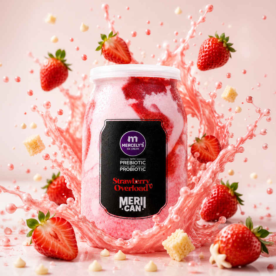 Mercely's Merii Can Strawberry Overload Ice Cream Sundae