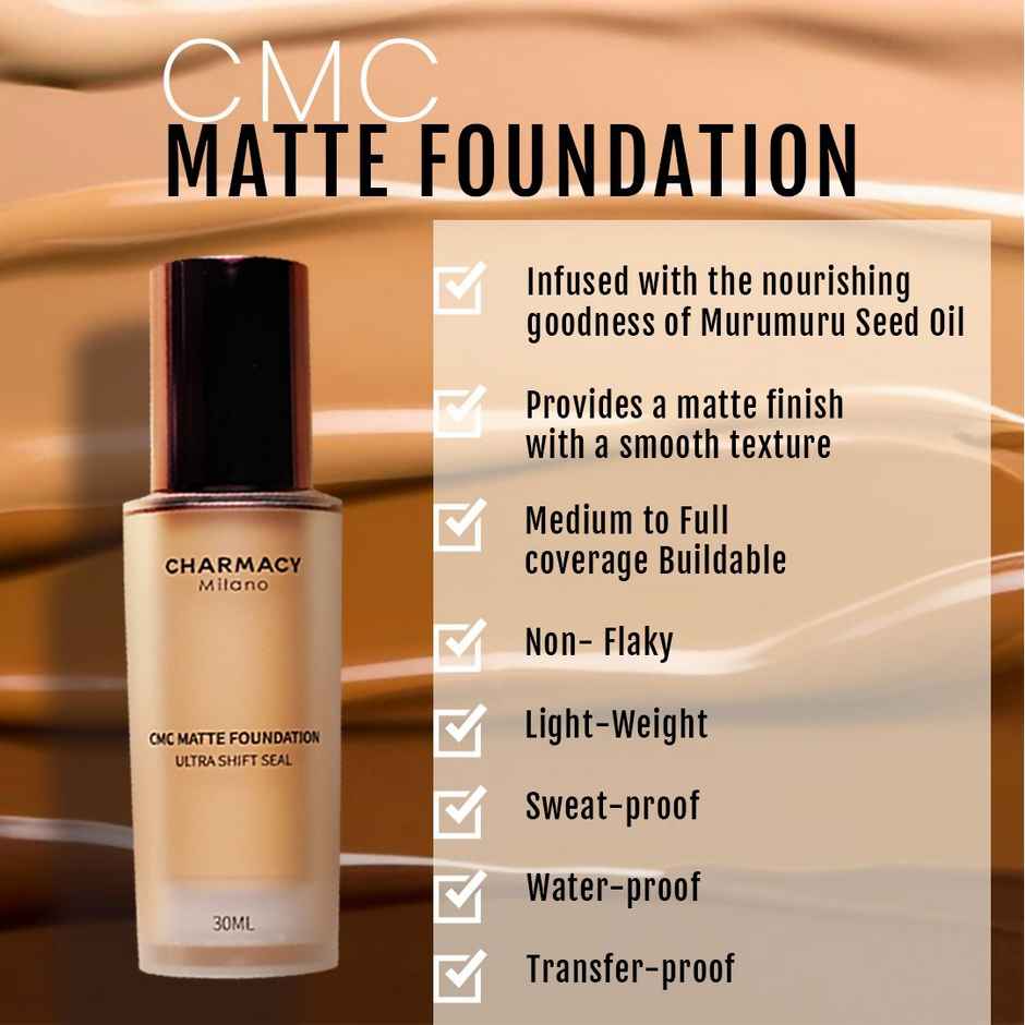 Charmacy Milano Matte Foundation 02
