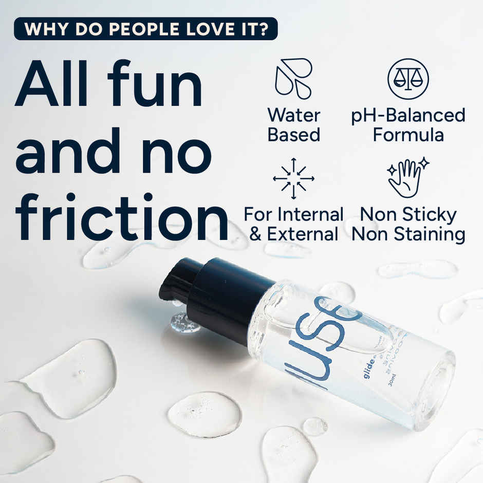 MyMuse Water-Based Lubricant | Silky, No Glycerin