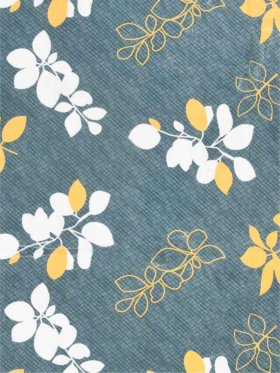 DREAM WEAVERZ Elastic Fitted Double Bedsheet | 2 Frill Pillow Covers | Polycotton | Grey