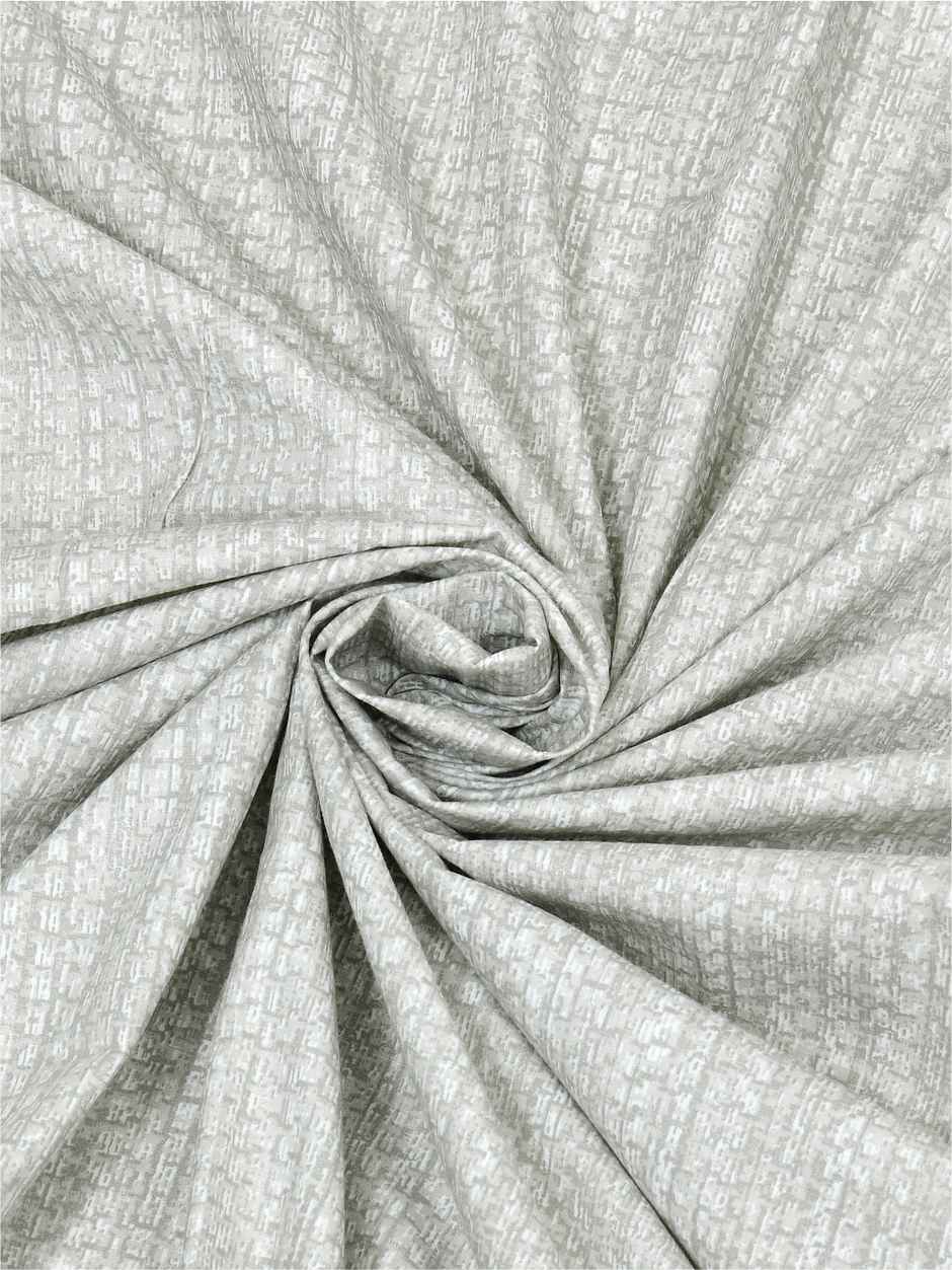 DREAM WEAVERZ King Size Bedsheet With 2 Pillow Covers | 100% Cotton| Light Grey