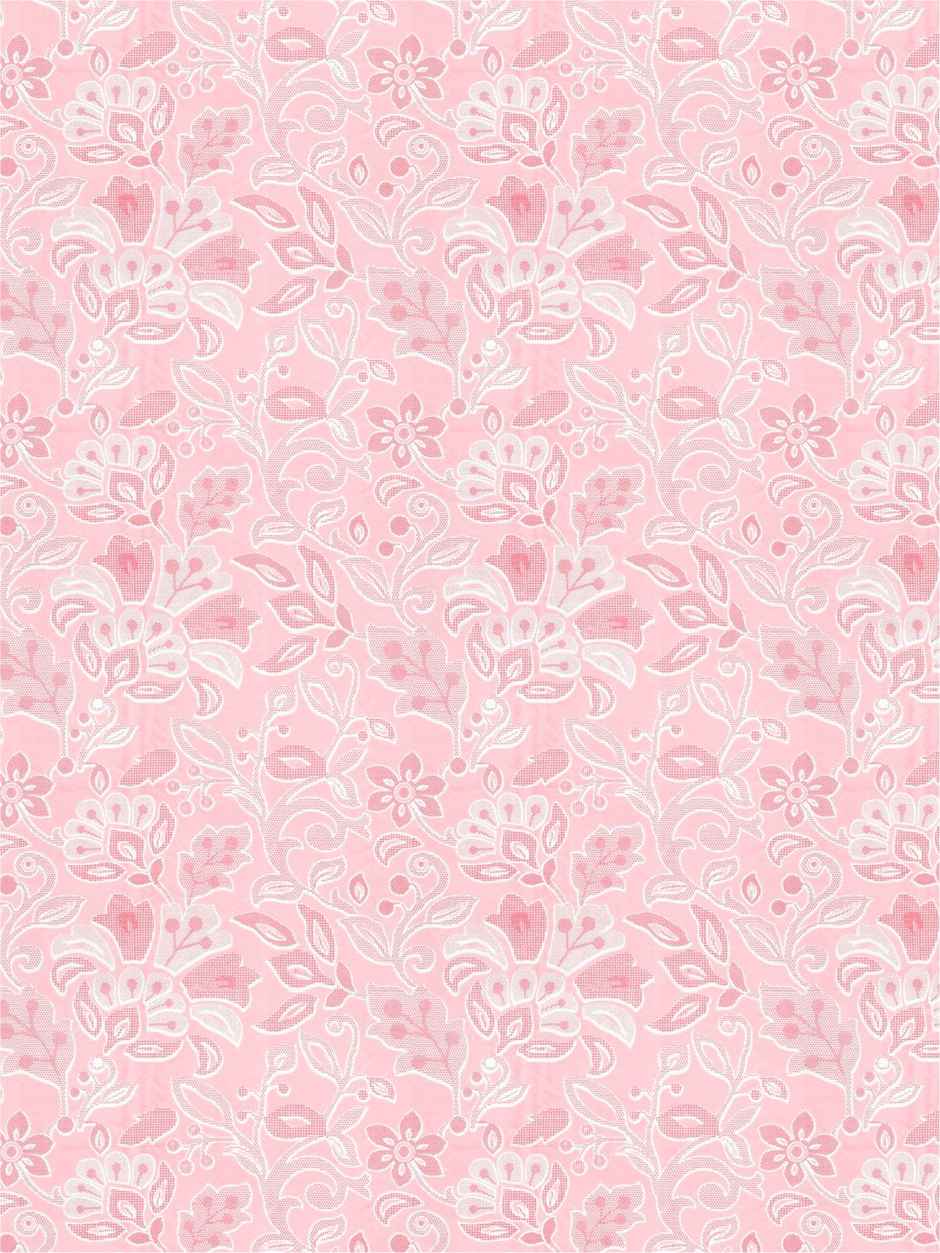 DREAM WEAVERZ Elastic Fitted Double Bedsheet | 2 Frill Pillow Covers | Polycotton | Pink