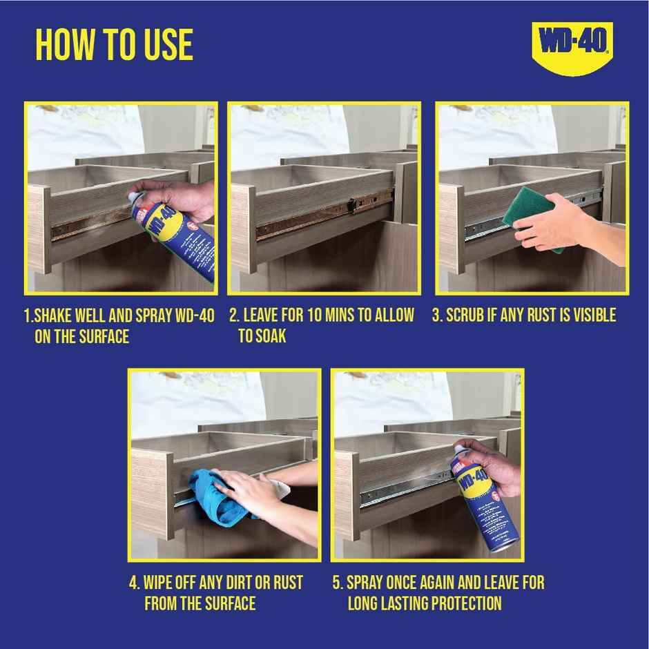 WD-40 Multipurpose Spray for Home Improvement Combo