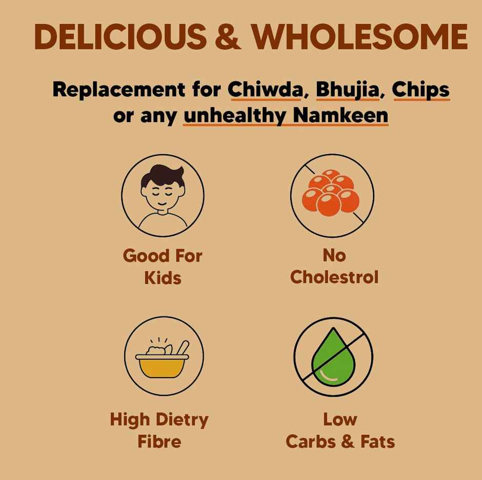 Millet Namkeen - Desi Masala, Healthy Snacks By Eat Better Co Combo