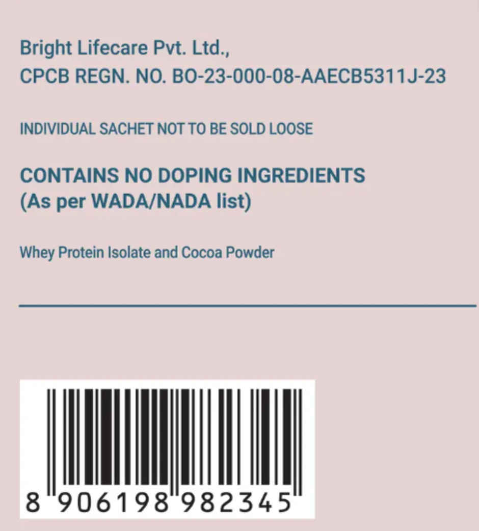 TrueBasics Clean Whey Pure Protein Isolate Powder (Chocolate)