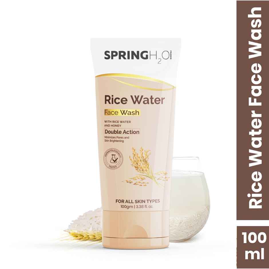 SPRING H2O Rice Water Face Wash