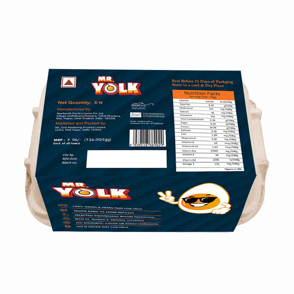 Mr. Yolk Nourish Gold Eggs