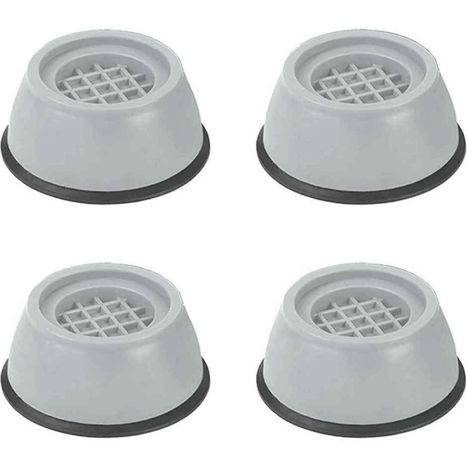 Daluci Washing Machine Pads For Vibration Reduction and Noise Control - Pack Of 4 | White