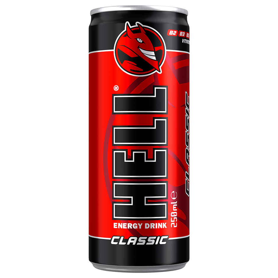 HELL Energy Drink | Classic | Canned Beverage
