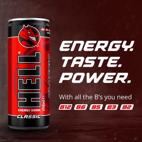 Hell Energy Drink (250ml) & Lay'S Spanish Tomato Tango Potato Chips (48g) Combo