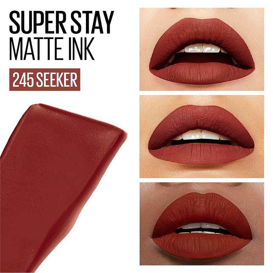 Maybelline Super Stay Matte Ink Liquid Lipstick, 245 Seeker