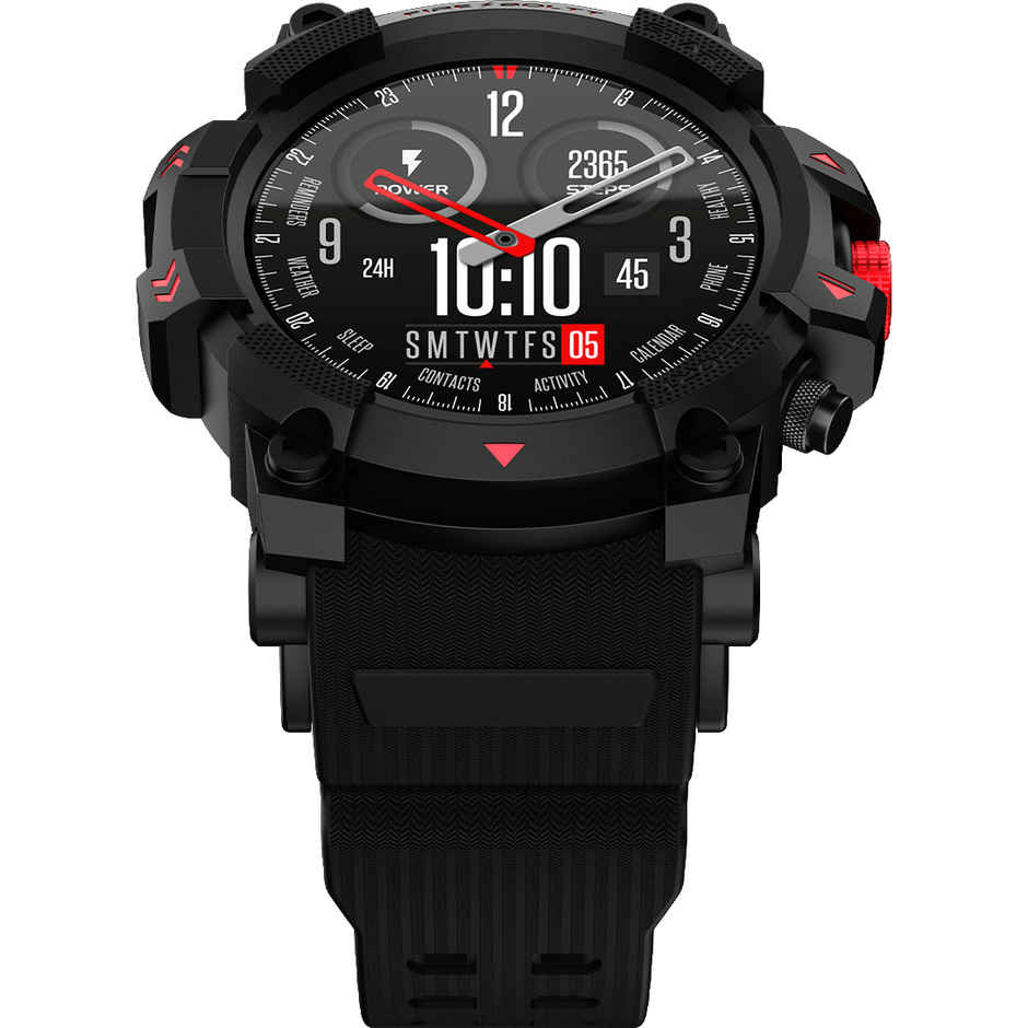 Fire-Boltt Expedition Smartwatch | 1.39" Display | BT Calling - Black