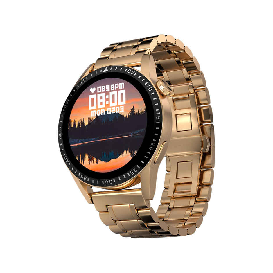 Fire-Boltt Ultimate Smartwatch | 1.39" Display | BT Calling | Women's Edition - Gold
