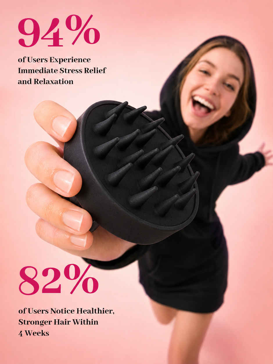ENN Beauty Root Ritual Head & Scalp Massager | Black