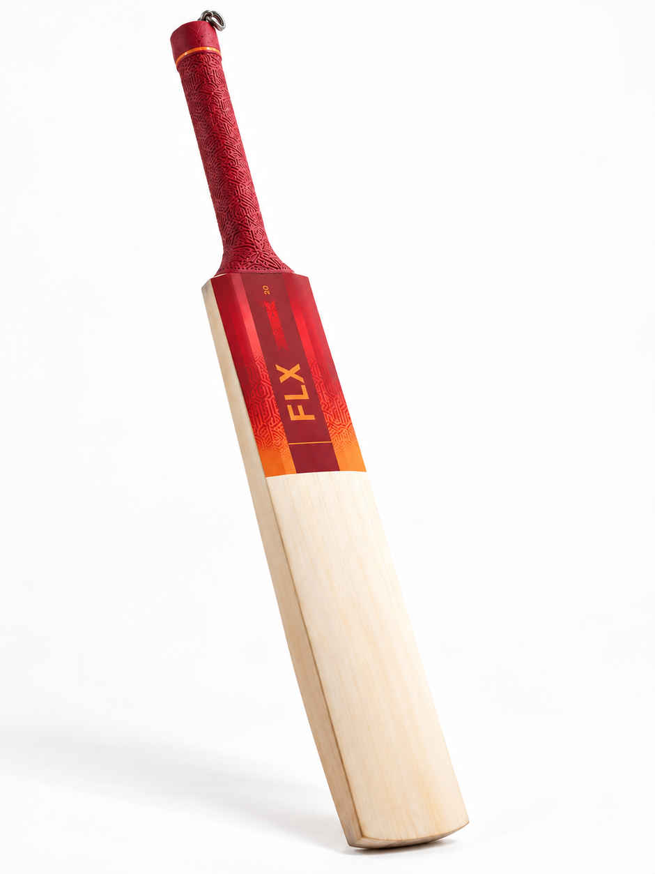 Decathlon FLX Adult Cricket Bat for Soft & Medium Tennis Ball | Size SH