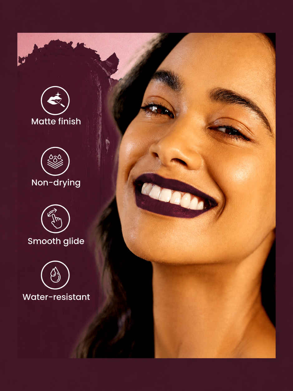 Swiss Beauty Pure Matte Lipstick | 229 Murphy Brown