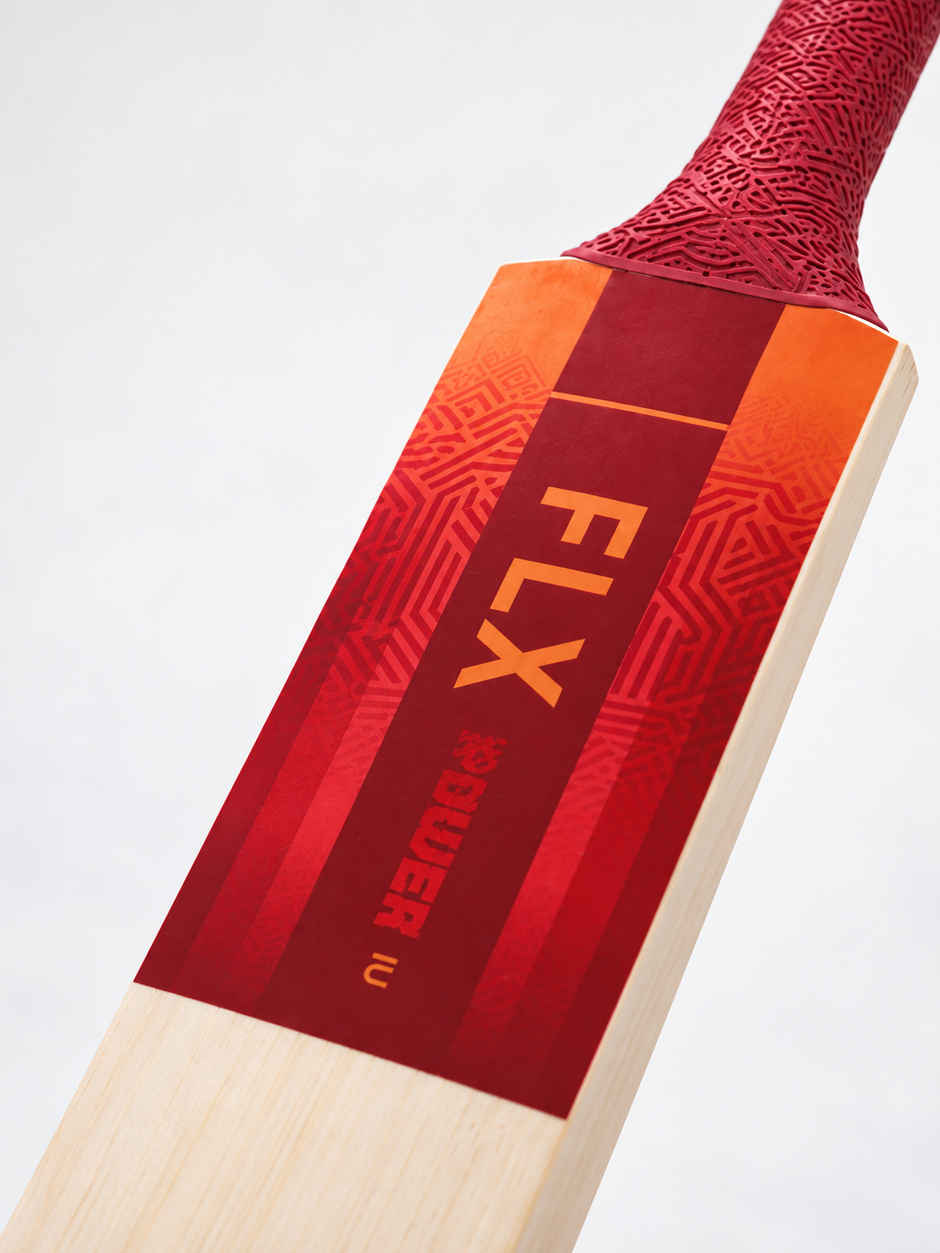 Decathlon FLX Adult Cricket Bat for Soft & Medium Tennis Ball | Size SH