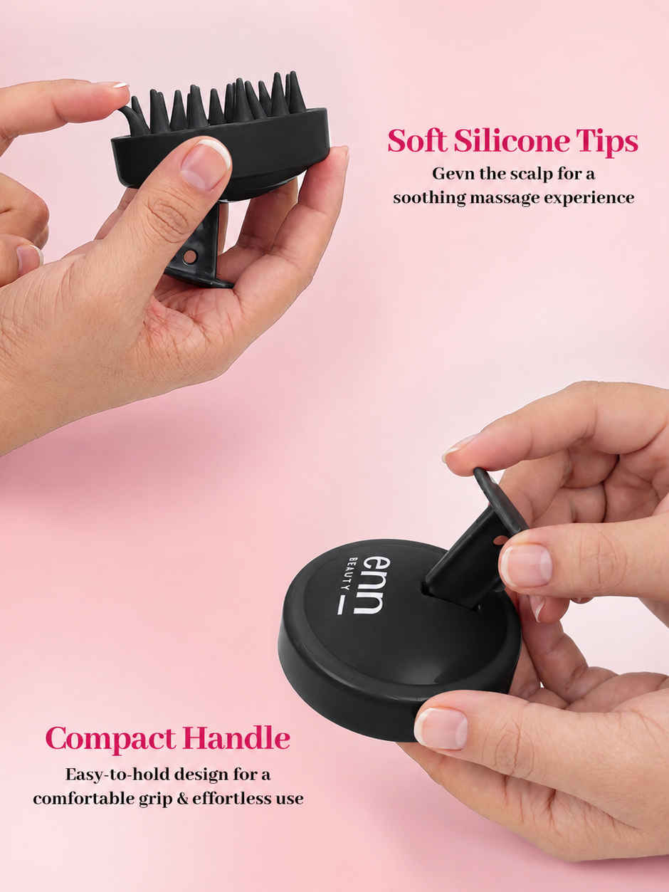 ENN Beauty Root Ritual Head & Scalp Massager | Black