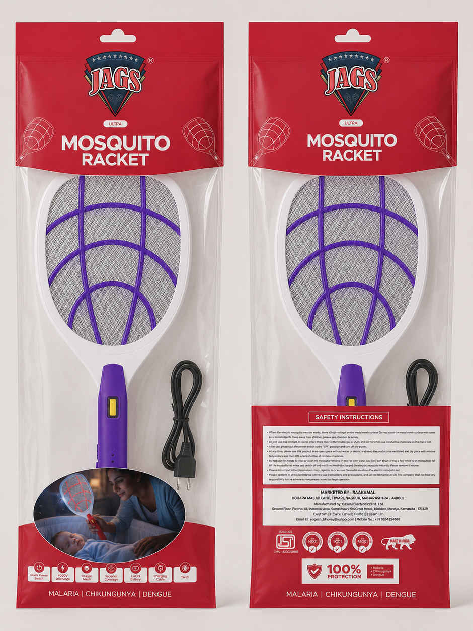 Jags Rechargeable Premium Mosquito Racket
