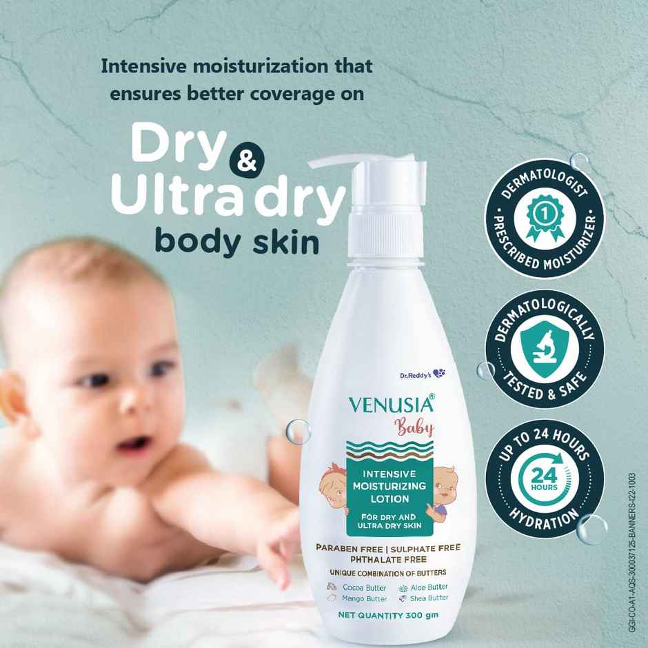 Venusia Dr Reddy'S Venusia Baby Intensive Moisturizing Lotion