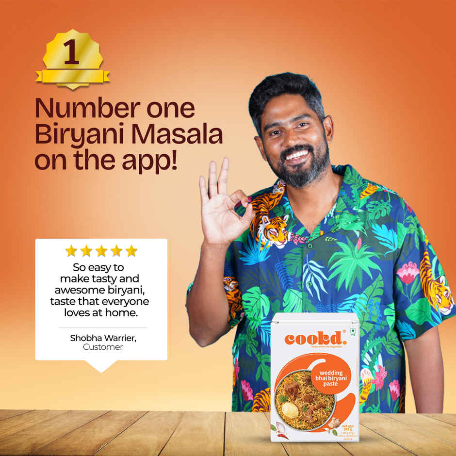 Cookd Wedding Bhai Biryani Paste