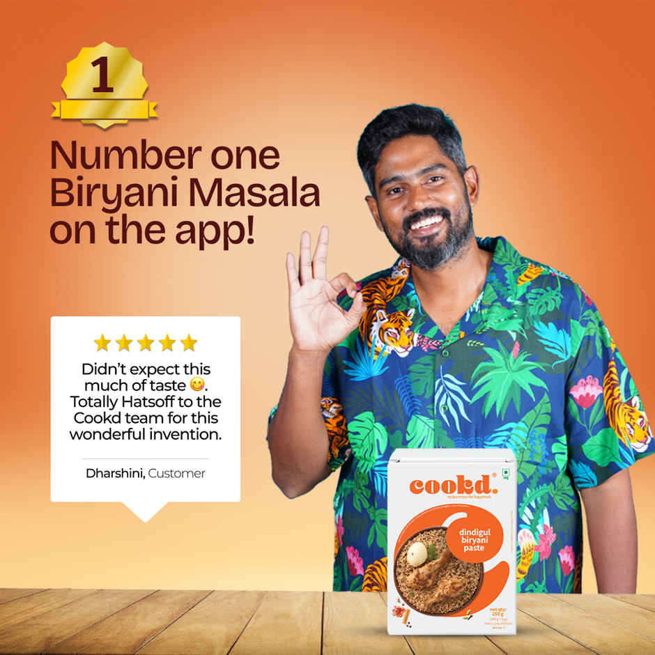 Cookd Dindigul Biryani Paste Combo   